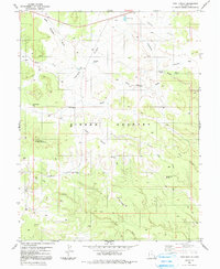 Twin Knolls 1983 topographic map thumbnail