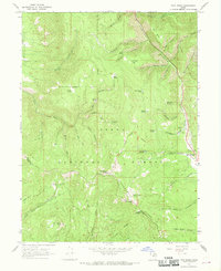 Twin Peaks 1967 topographic map thumbnail