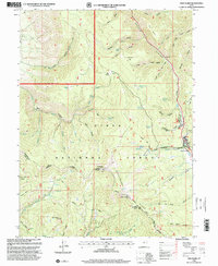 Twin Peaks 1998 topographic map thumbnail
