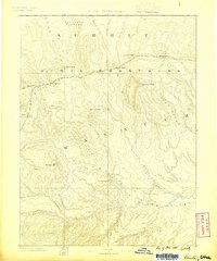 Uinta 1885 topographic map thumbnail