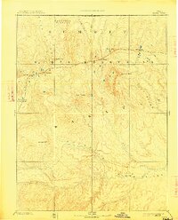 Uinta 1885 topographic map thumbnail