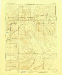 Uinta 1885 topographic map thumbnail