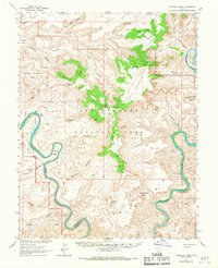 Upheaval Dome 1951 topographic map thumbnail