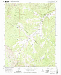 Upper Valley 1964 topographic map thumbnail