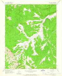 Upper Valley 1964 topographic map thumbnail