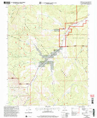 Upper Valley 2002 topographic map preview