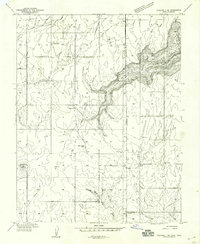 Verdure 1 NE 1959 topographic map thumbnail