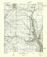 Verdure 2 SE topographic map thumbnail