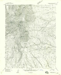 Verdure 2 SW 1958 topographic map thumbnail