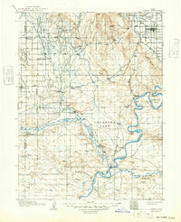 Vernal 1917 topographic map thumbnail