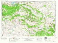 Vernal 1954 topographic map preview