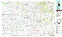 Vernal 1980 topographic map thumbnail