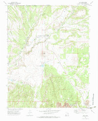 Veyo 1972 topographic map preview