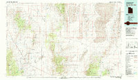 Wah Wah Mts. North topographic map thumbnail