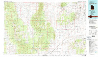 Wah Wah Mts. South 1980 topographic map thumbnail
