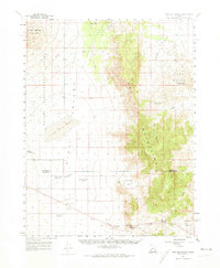 Wah Wah Summit 1960 topographic map thumbnail