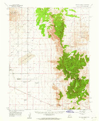 Wah Wah Summit 1960 topographic map thumbnail