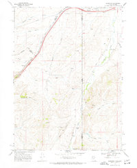 Wahsatch 1968 topographic map preview