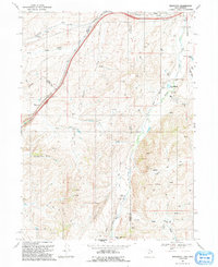 Wahsatch 1991 topographic map preview