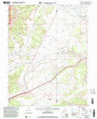Walker Flat 2001 topographic map thumbnail