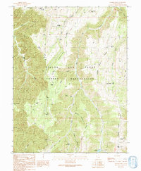 Walker Point 1991 topographic map thumbnail