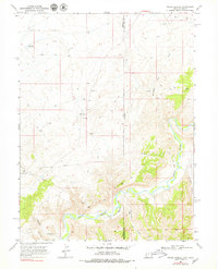 Walsh Knolls 1968 topographic map thumbnail