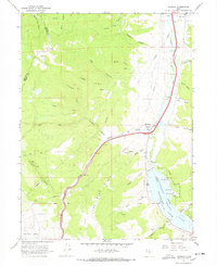 Wanship 1967 topographic map preview