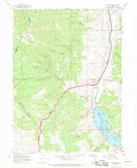 Wanship 1967 topographic map preview