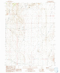 Warm Point 1991 topographic map thumbnail