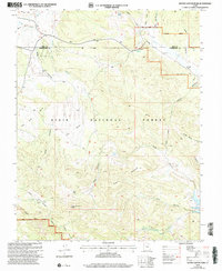 Water Canyon topographic map thumbnail