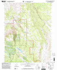 Water Creek Canyon 2001 topographic map preview
