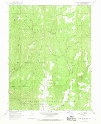 Water Hollow Ridge 1966 topographic map thumbnail