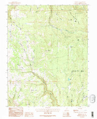 Webster Flat 1985 topographic map thumbnail