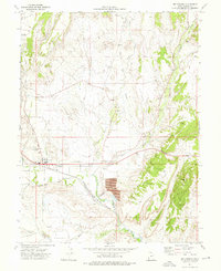 Wellington 1972 topographic map thumbnail