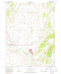 Wellington 1972 topographic map thumbnail