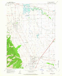 Wellsville 1962 topographic map thumbnail