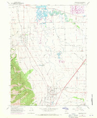 Wellsville 1962 topographic map thumbnail