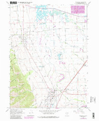 Wellsville 1962 topographic map thumbnail