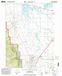 Wellsville 1998 topographic map thumbnail