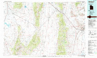Wendover 1985 topographic map thumbnail