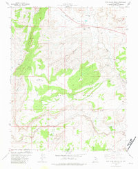 West Clark Bench 1981 topographic map thumbnail