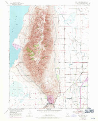 West Mountain 1950 topographic map thumbnail