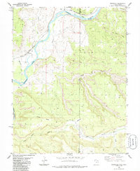 Westwater 1985 topographic map thumbnail