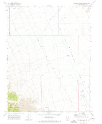 Whirlwind Valley NW 1972 topographic map thumbnail