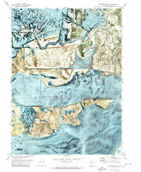 Whistler Canal 1972 topographic map thumbnail