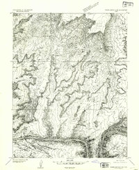 White Canyon 2 NE topographic map thumbnail