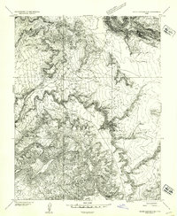 White Canyon 2 SE topographic map thumbnail