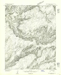 White Canyon 3 SW topographic map thumbnail
