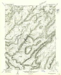White Canyon 4 NE topographic map thumbnail