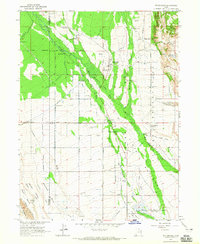 Whiterocks 1964 topographic map thumbnail